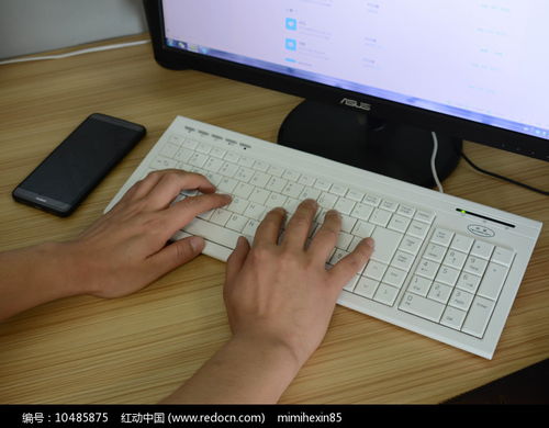 男性之手 連接數字世界，服務會展未來